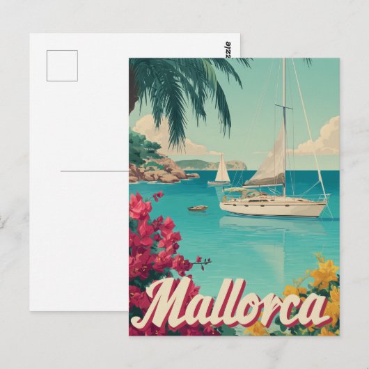 Mallorca vintage ポストカード (正面/裏面)