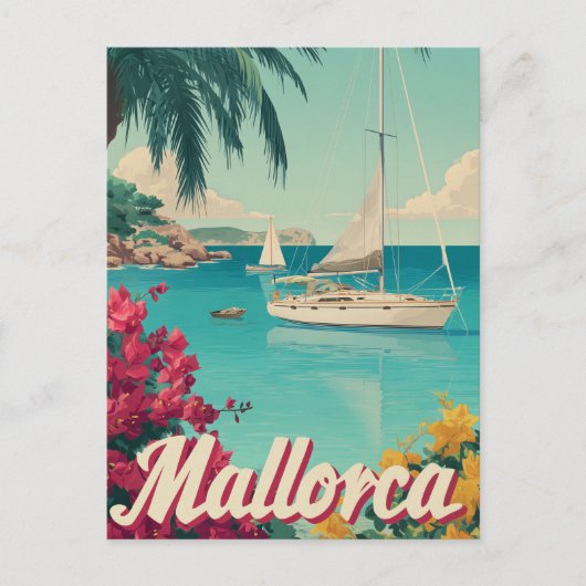 Mallorca vintage ポストカード (正面)