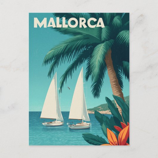 Mallorca vintage ポストカード (正面)