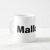 Malloryのマグ コーヒーマグカップ (正面左)