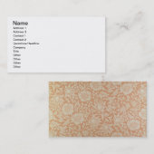 「Mallow」の壁紙のデザイン 名刺 (正面/裏面)