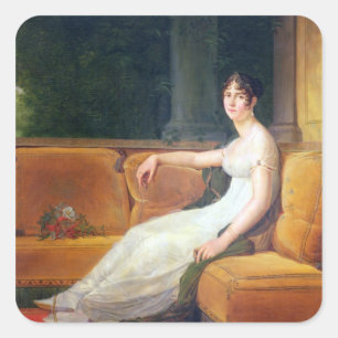 Malmaison、c.1801の皇后Josephine スクエアシール