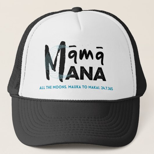 MALMMAA MANA "すべての月" Trucker Hat キャップ (正面)