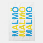 MALMOスウェーデン国旗 キッチンタオル (縦)
