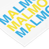 MALMOスウェーデン国旗 ショートテーブルランナー (コーナー)