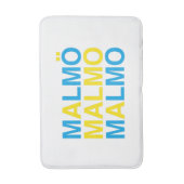 MALMOスウェーデン国旗 バスマット (正面縦)