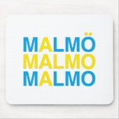MALMOスウェーデン国旗 マウスパッド (正面)