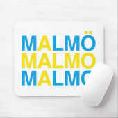 MALMOスウェーデン国旗 マウスパッド (マウス)