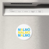 MALMOスウェーデン国旗 マグネット (インサイチュ (食洗機))