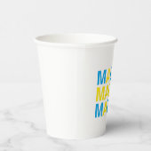MALMOスウェーデン国旗 紙コップ (右)
