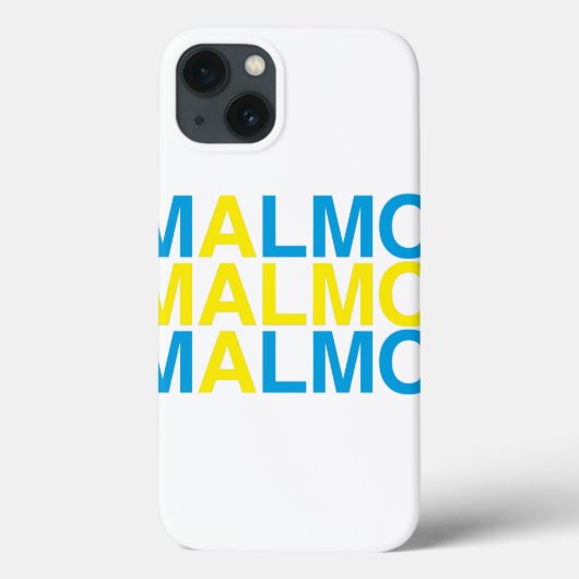 MALMOスウェーデン国旗 Case-Mate iPhoneケース (裏面)