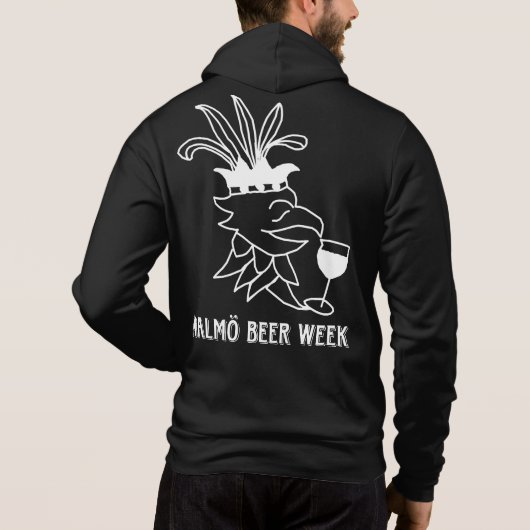 Malmö Beer Week hoodie パーカ (裏面)