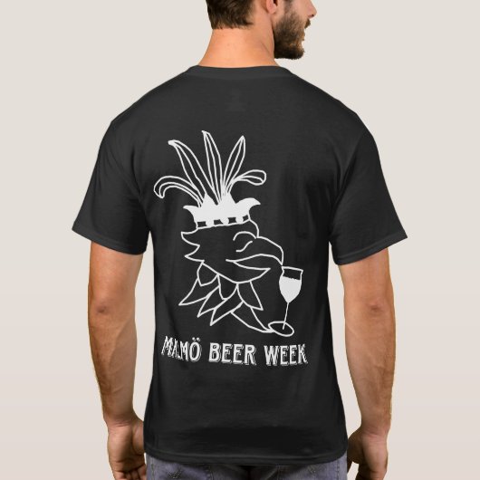 Malmö Beer Week t-shirt herr Tシャツ (裏面)