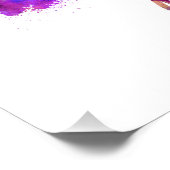 Malmo skyline in watercolor フォトプリント            (角)