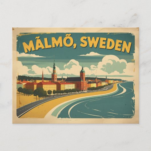 Malmo Sweden the Modern Coastal Gem ポストカード (正面)