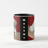 Malshi Combo Mug With Text マグカップ (中央)
