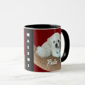 Malshi Combo Mug With Text マグカップ (正面右)