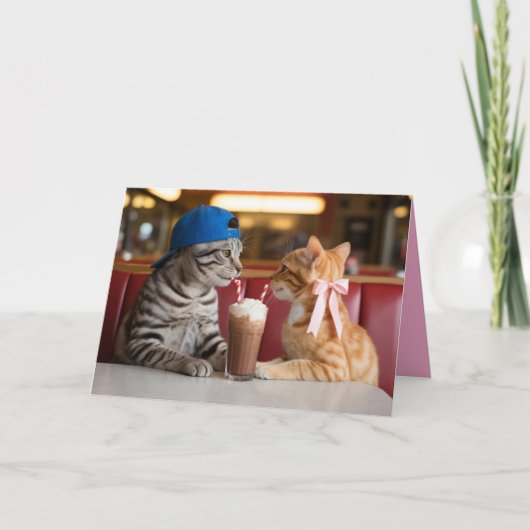 Malt Shop Valentine Card シーズンカード (正面)