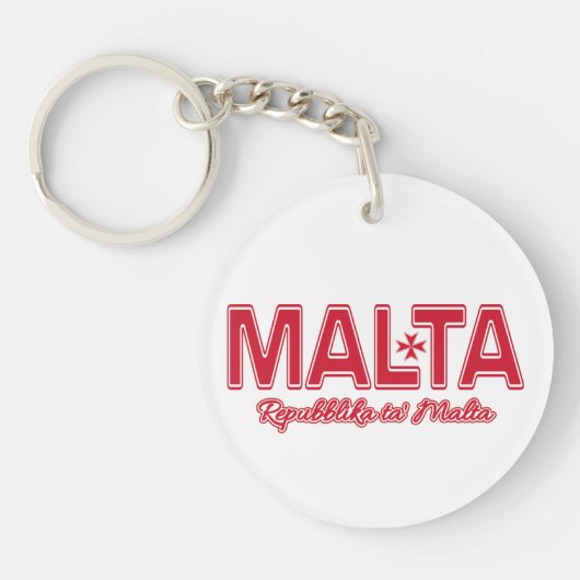MALTAカスタムキーチェーン キーホルダー (正面)