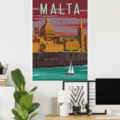 Malta ポスター (ホームオフィス)