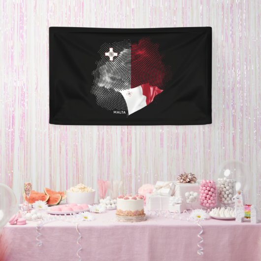 Malta flag 横断幕 (パーティー)