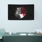 Malta flag 横断幕 (トレードショー)