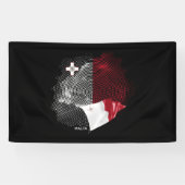 Malta flag 横断幕 (横)