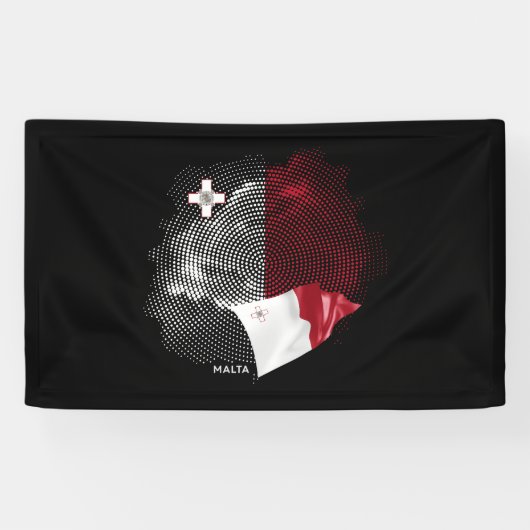 Malta flag 横断幕 (横)