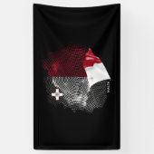 Malta flag 横断幕 (縦)