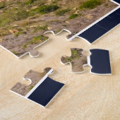 Malta Ghajn Tuffieha Bay Mediterranean Sea Island ジグソーパズル (側面)