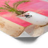 💖 Malta in Pink 🌴 ポスター (角)