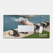 Malta Saluting Battery Upper Barrakka Gardens デスクマット (キーボード&マウス)