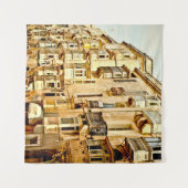 Maltamalta，窓，アンティーク，建築家の窓 タペストリー (正面(横))