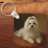 Maltese キーホルダー (正面)
