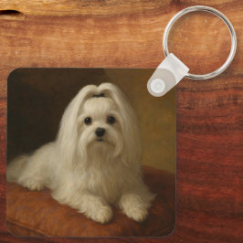 Maltese キーホルダー
