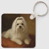 Maltese キーホルダー (裏面)