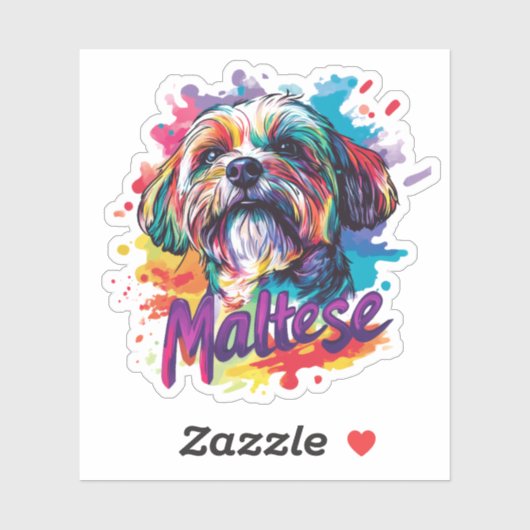 Maltese シール (シート)