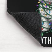 Maltese Christmas I'm Fine Everything Is Fine マウスパッド (コーナー)