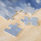 Maltese Christmas Red Truck Holiday ジグソーパズル (側面)