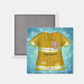 Maltese Cross Firefighter マグネット (正面/裏面)