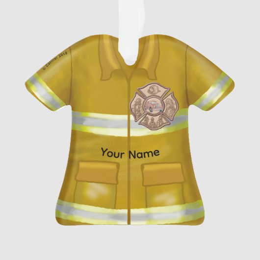 Maltese Cross Firefighter ornament オーナメント (正面)