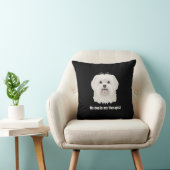 Maltese Dog クッション (椅子)