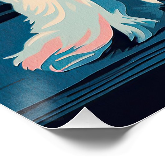 Maltese Dog 001 - Bruno Pokopen ポスター (コーナー)