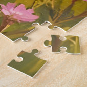 Maltese Dog Flower Field Painting ジグソーパズル (側面)