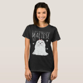 Maltese Dog Just Really Love My Maltese Tシャツ (正面フル)