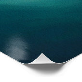 Maltese dog swimming in water 003 ポスター (コーナー)