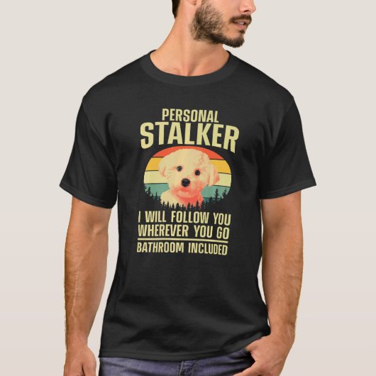 Maltese For Men Women Dog  Trainer Sitter Tシャツ (正面)