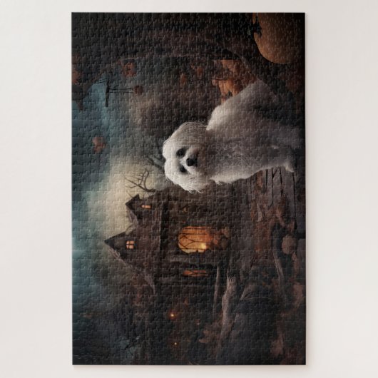 Maltese Halloween Scary ジグソーパズル (縦)