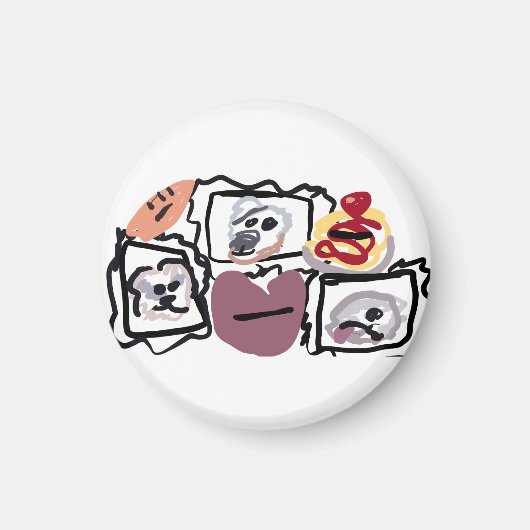 Maltese hearts  マグネット (正面)