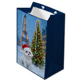 Maltese Holiday  ミディアムペーパーバッグ (正面アングル)